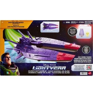 Mattel Disney and Pixar Lightyear Vehicle Playset, 20-inch Zurg Mothership